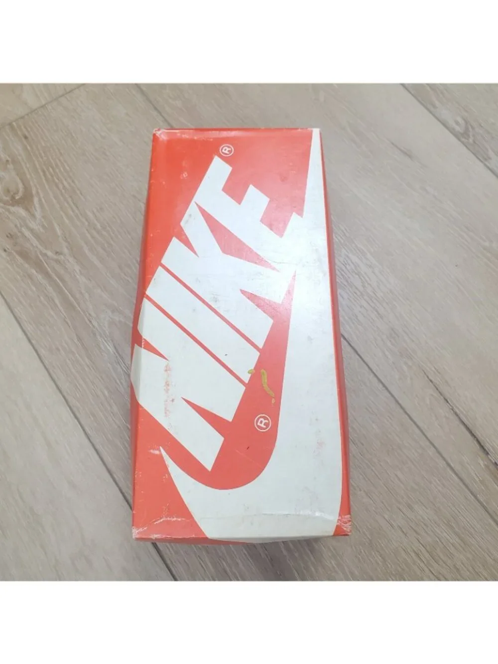 Vintage 1984 Nike Rebound Shoe Box ONLY Orange White Swoosh Retro READ 80s 8406